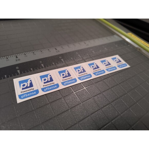 pfSense Linux Sticker / Decal / Badge (6 Pack) - Picture 2 of 5
